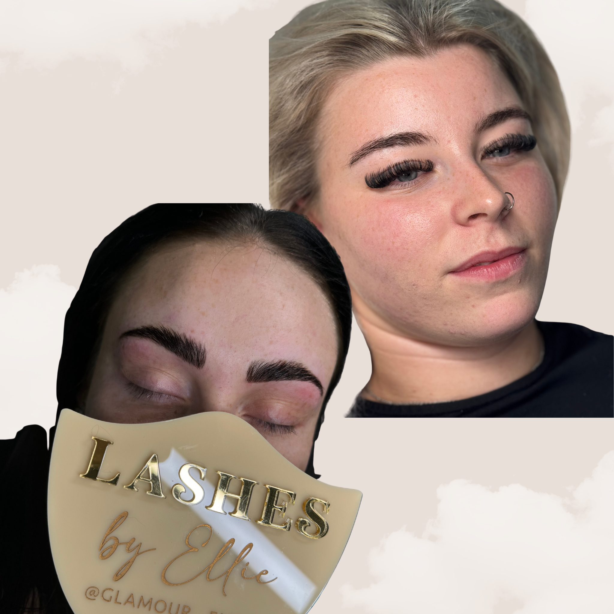 Full Set Russian/Mega Russians & Brow Lamination